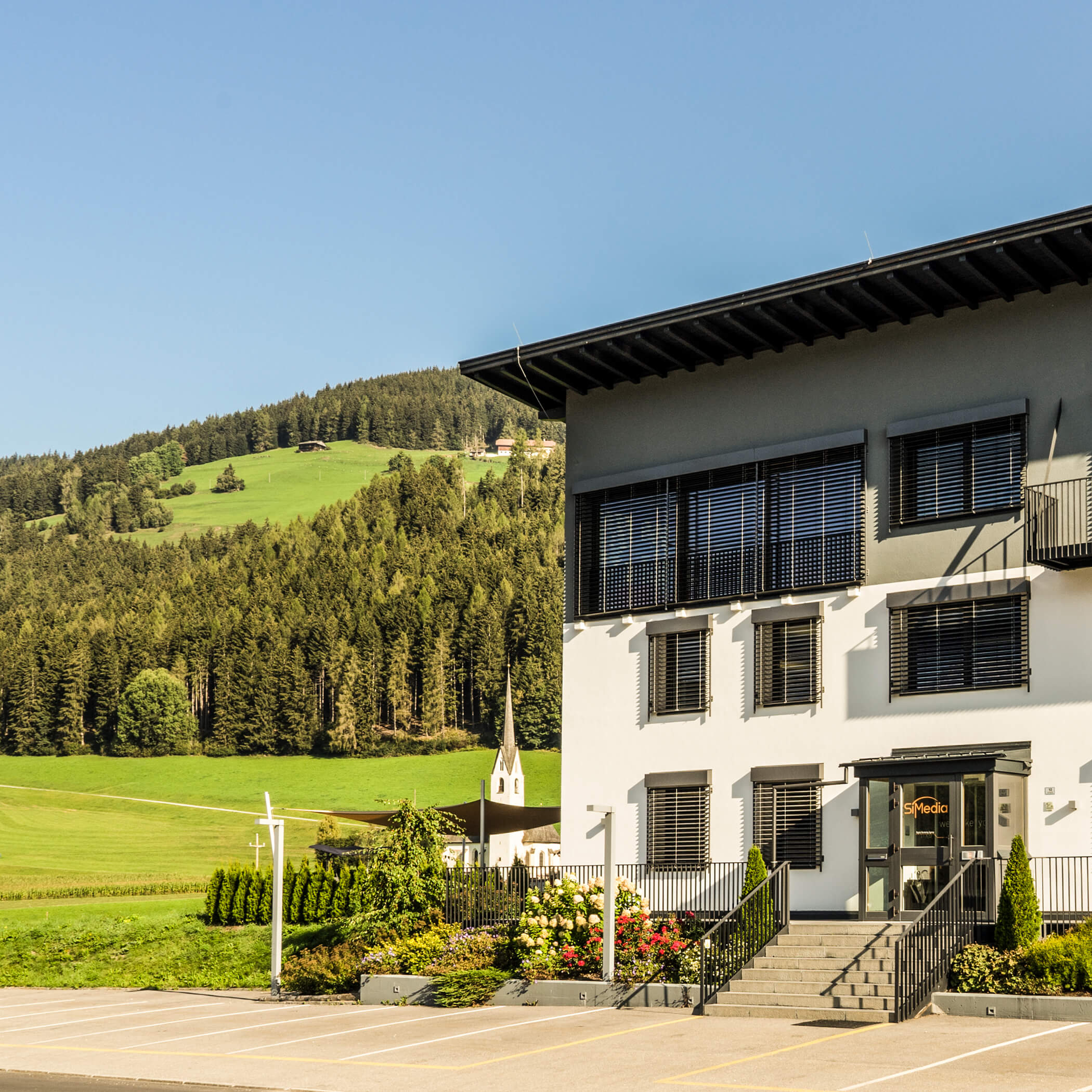 SiMedia Hauptsitz Niederdorf