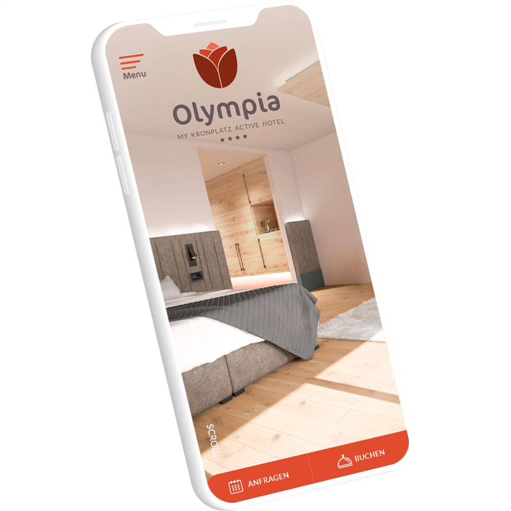 Hotel Olympia Webdesign