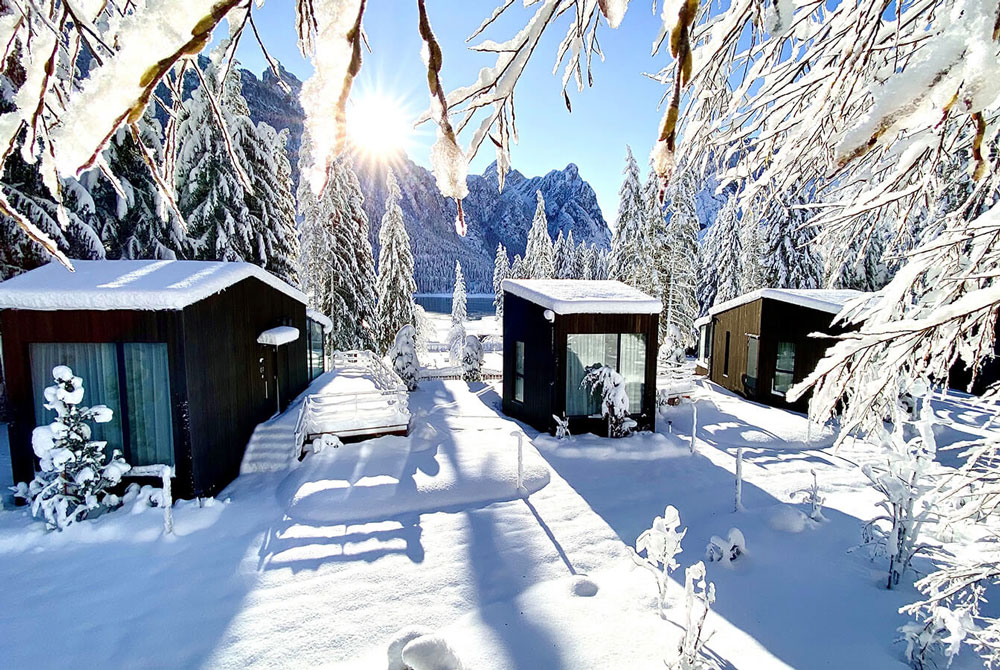 Sky View Chalets Toblacher See